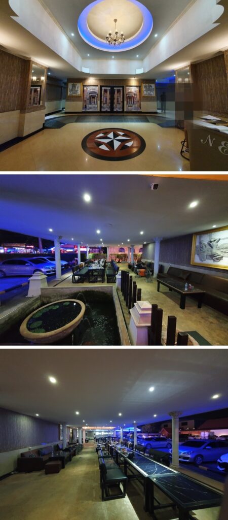 파타야 비지니스 KTV 내부 대기 공간
